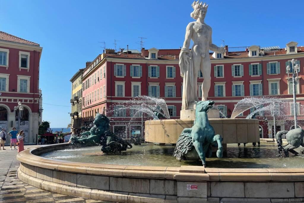 Apartment Spacious 3 Bedroom Flat Center - Magnificent View-parking Nice